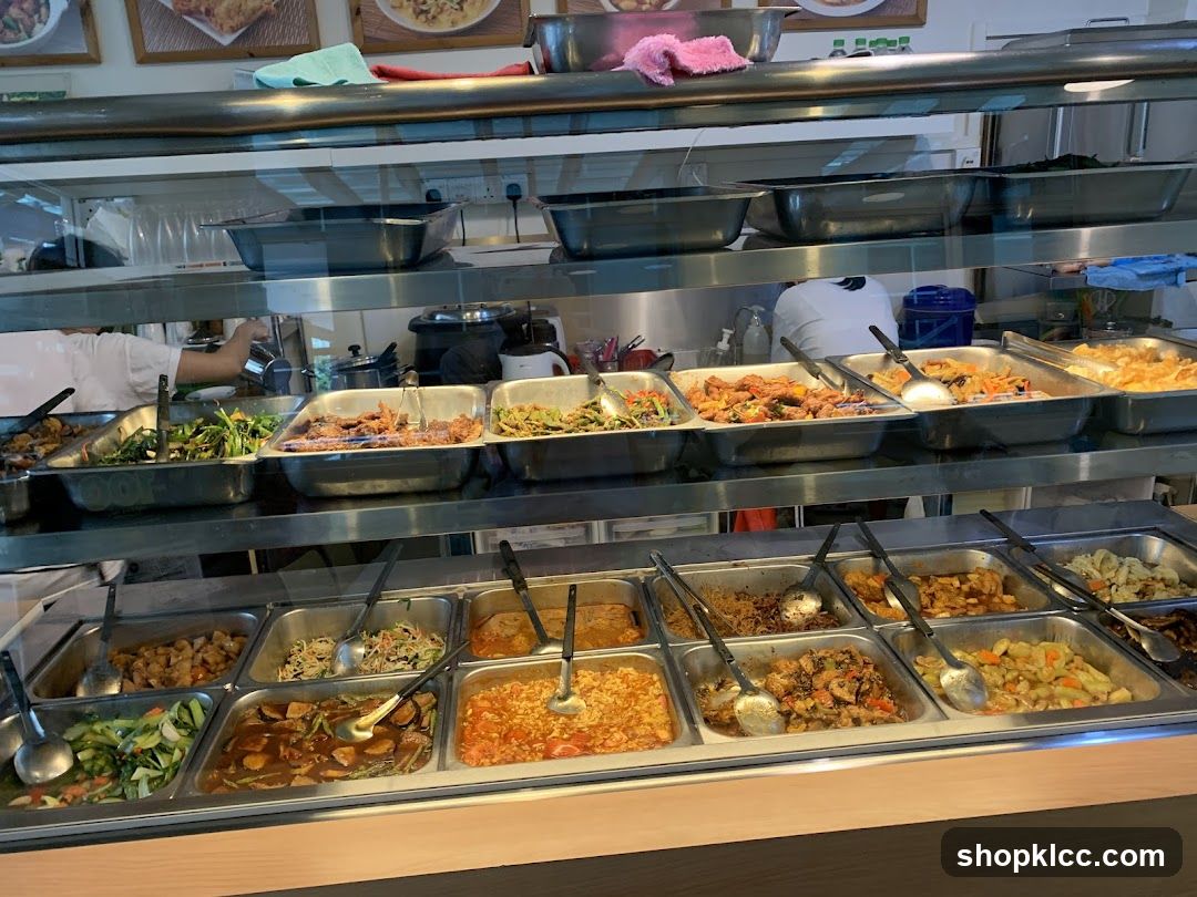 Buffet Food Display