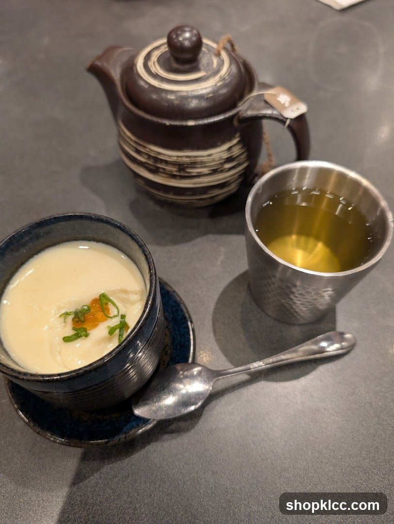 Chawanmushi and Tea