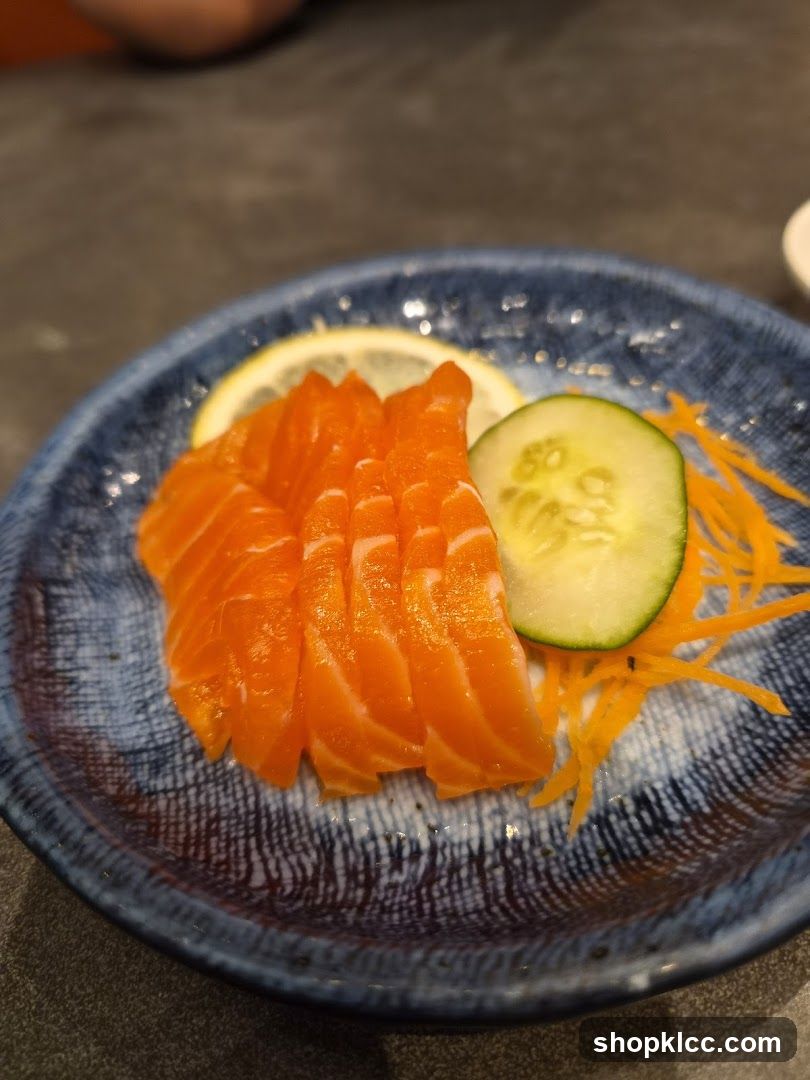 Salmon Sashimi
