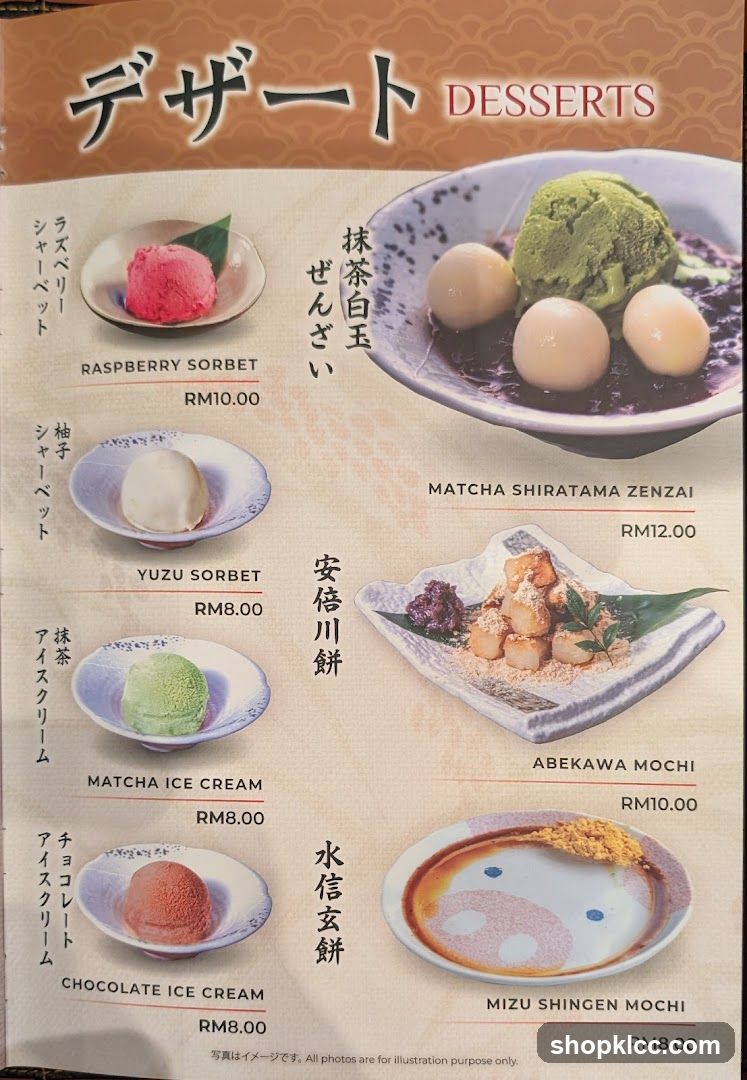 Desserts