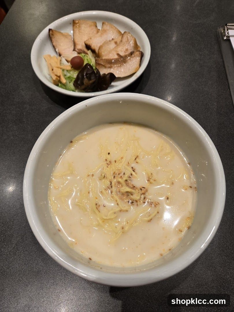 Ramen and Pork Slices