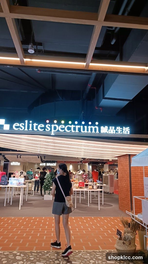 Store Interior with Signage