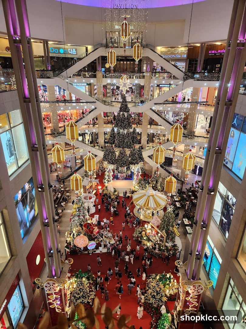 Christmas Decorations in a Mall
