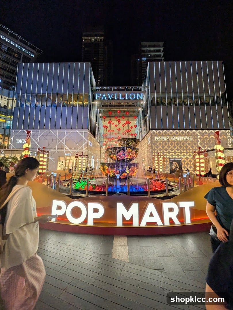 Pavilion Mall at Night