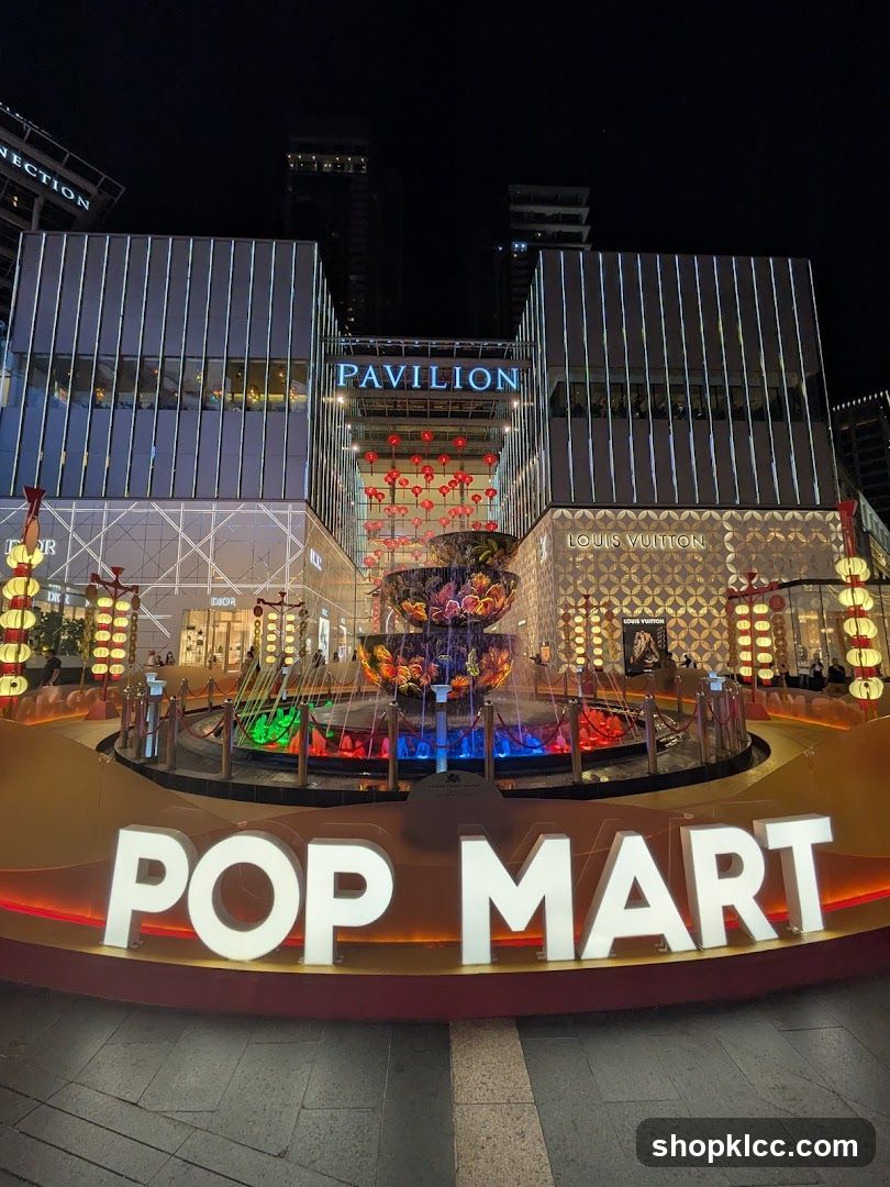 Pavilion Mall at Night