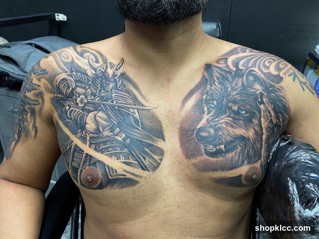 Chest Tattoo