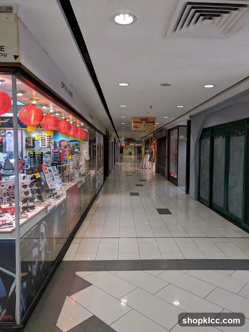 Indoor Shopping Mall Corridor