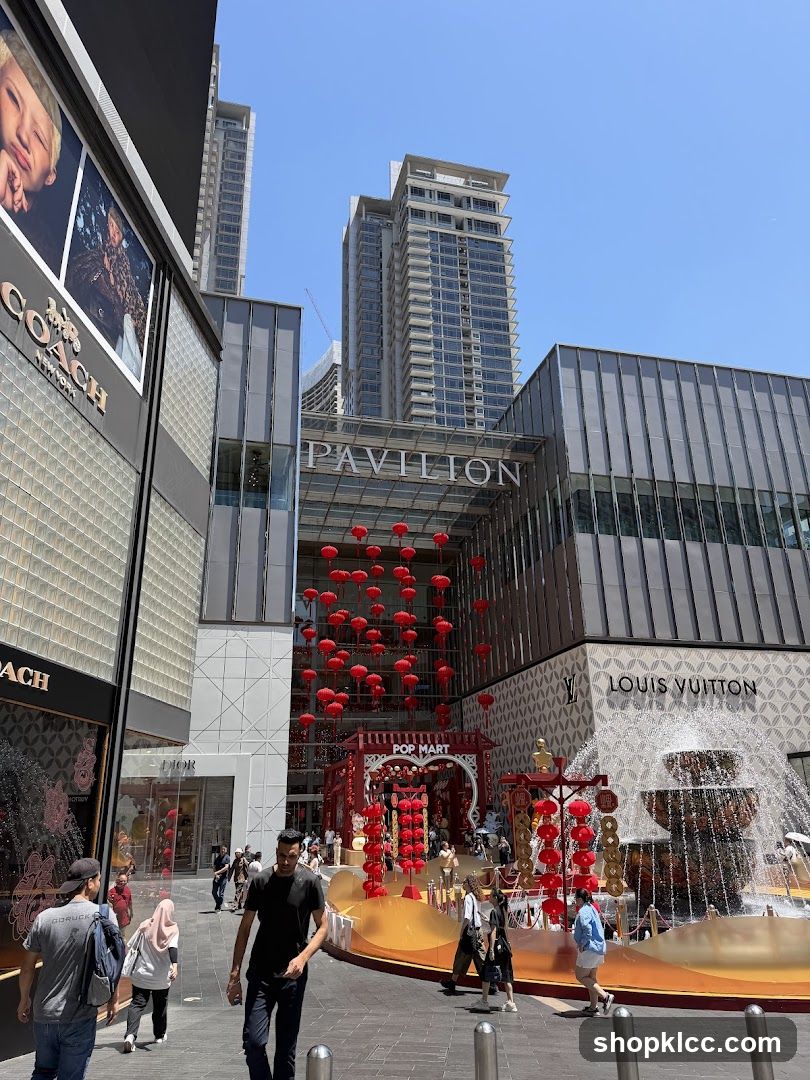 Pavilion Kuala Lumpur with Chinese New Year Decorations