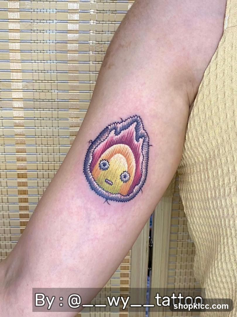 Calcifer Tattoo