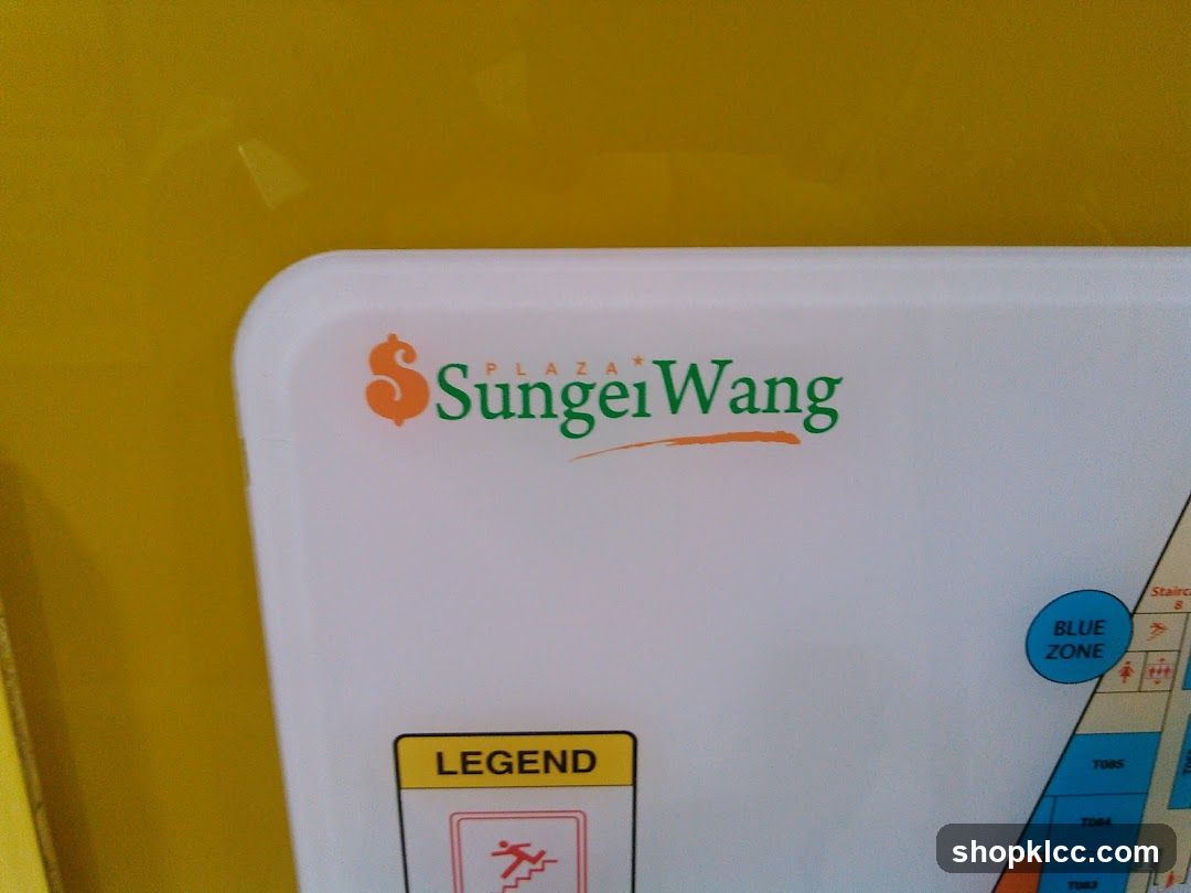 Plaza Sungei Wang Map
