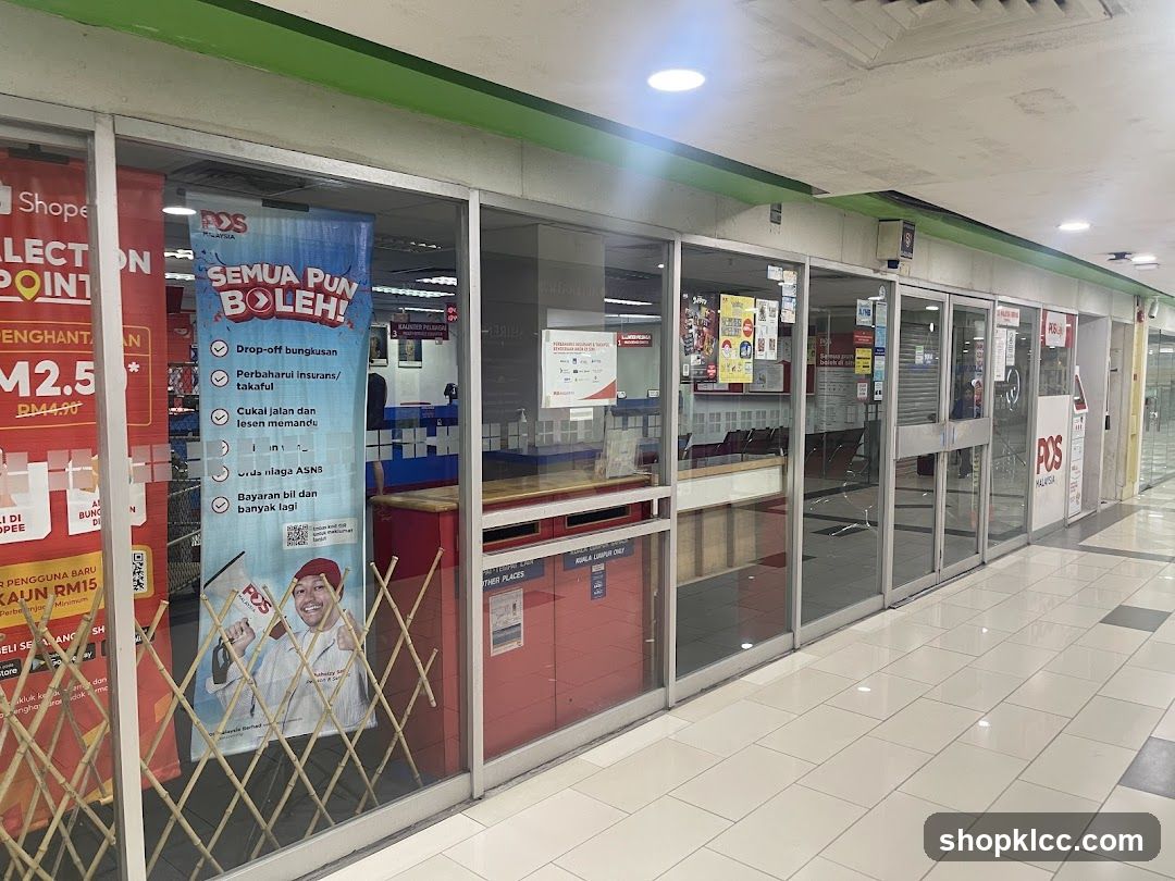 POS Malaysia Storefront