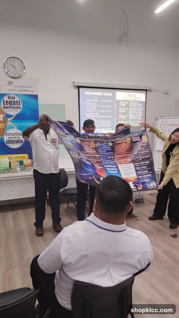 Presentation with a Banner
