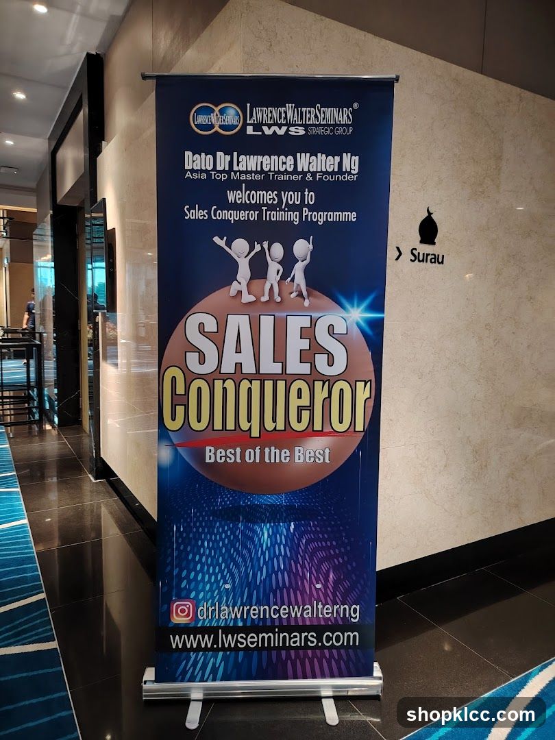 Sales Conqueror Training Programme Banner