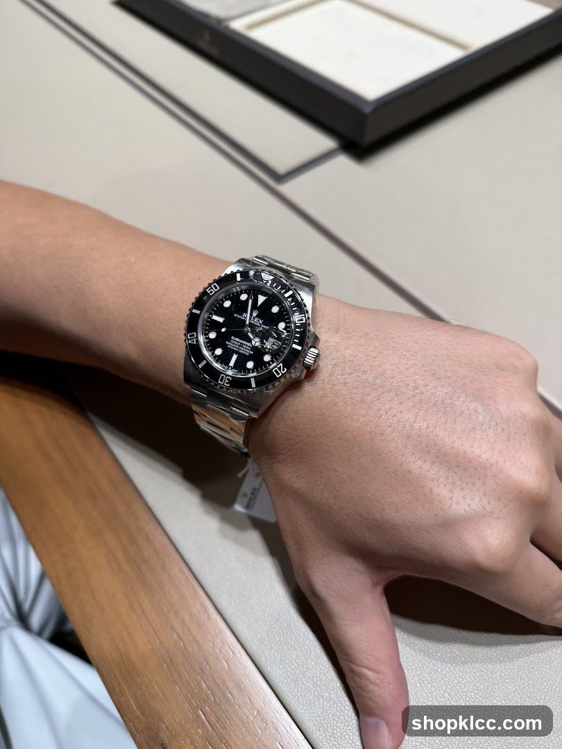 Rolex Watch on Wrist