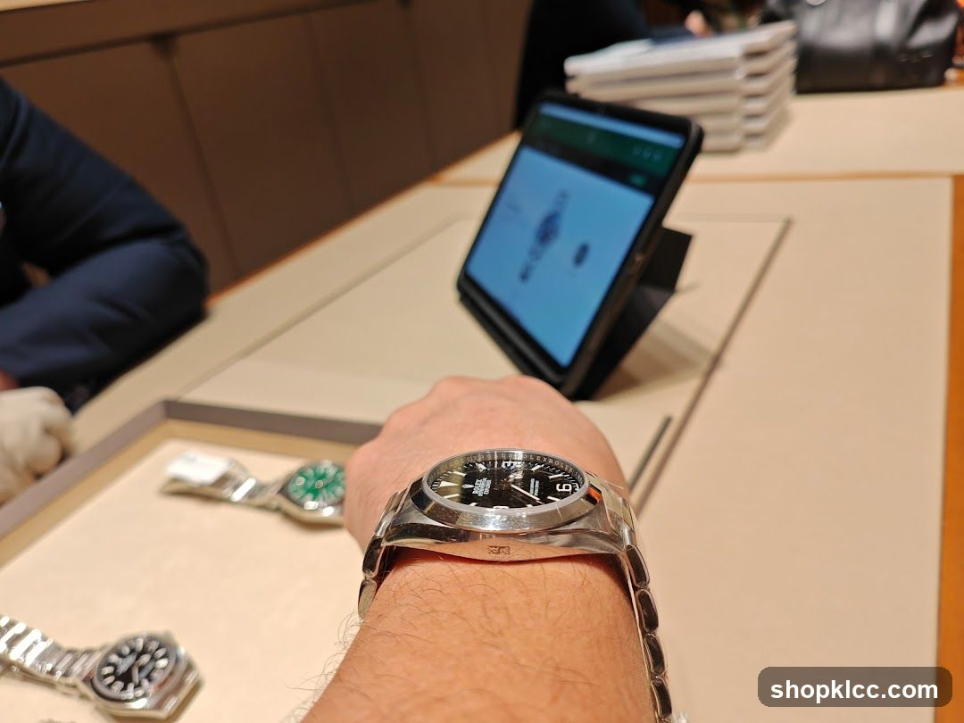 Watches on Display