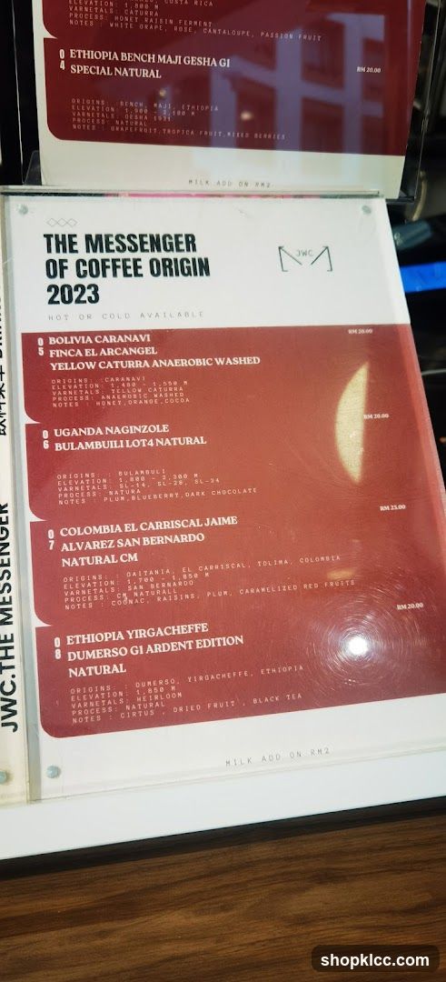 The Messenger of Coffee Origin 2023