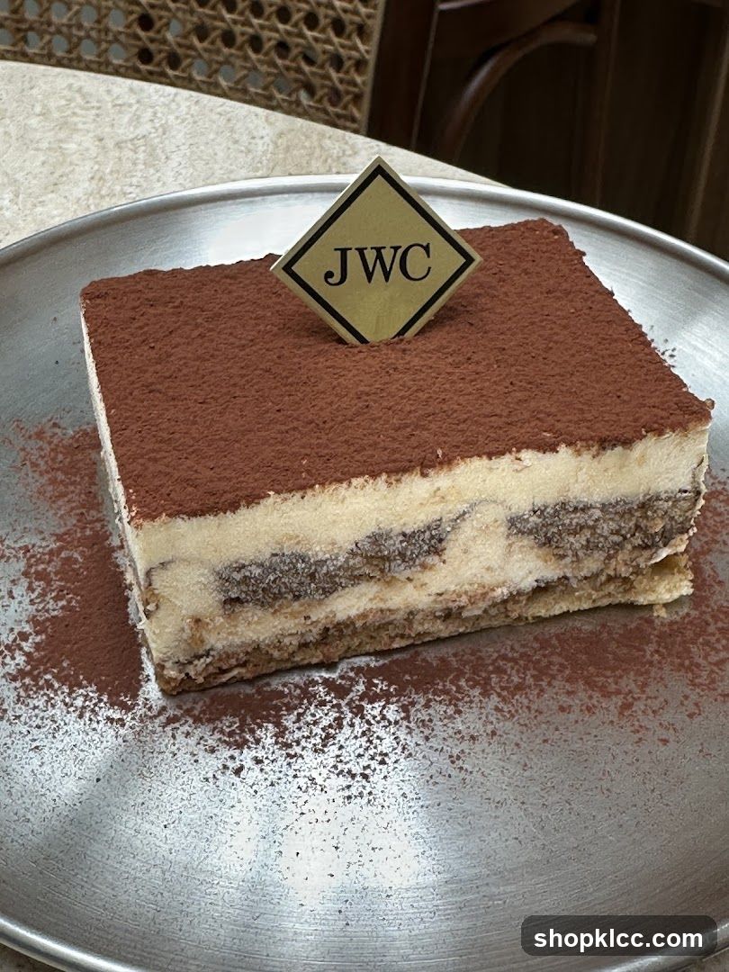 Tiramisu with JWC logo