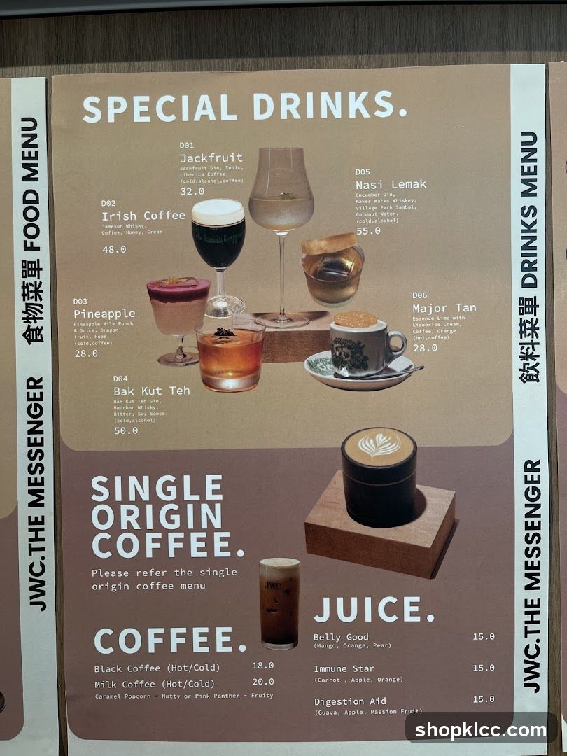SPECIAL DRINKS.