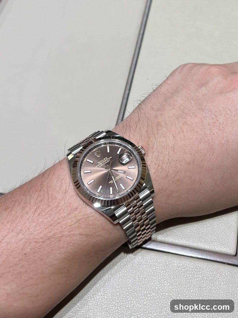Rolex Watch on Wrist