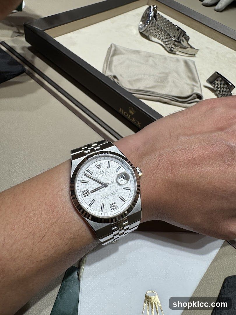 Rolex Watch on Wrist