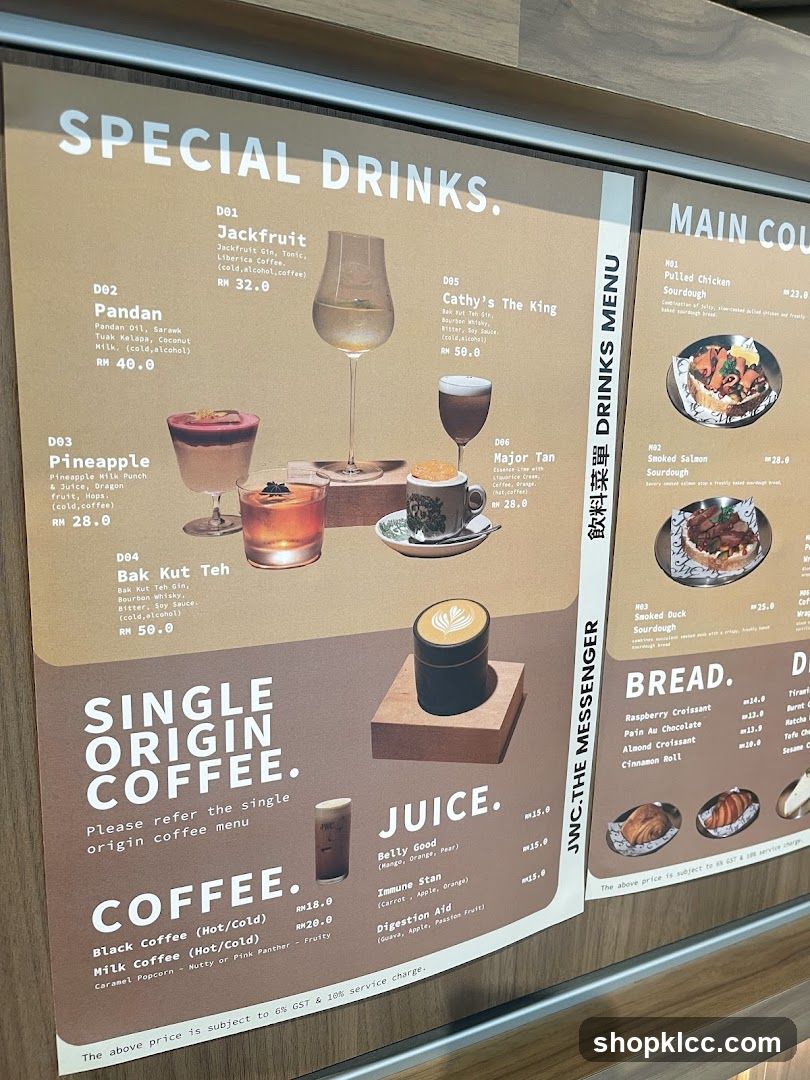 SPECIAL DRINKS.