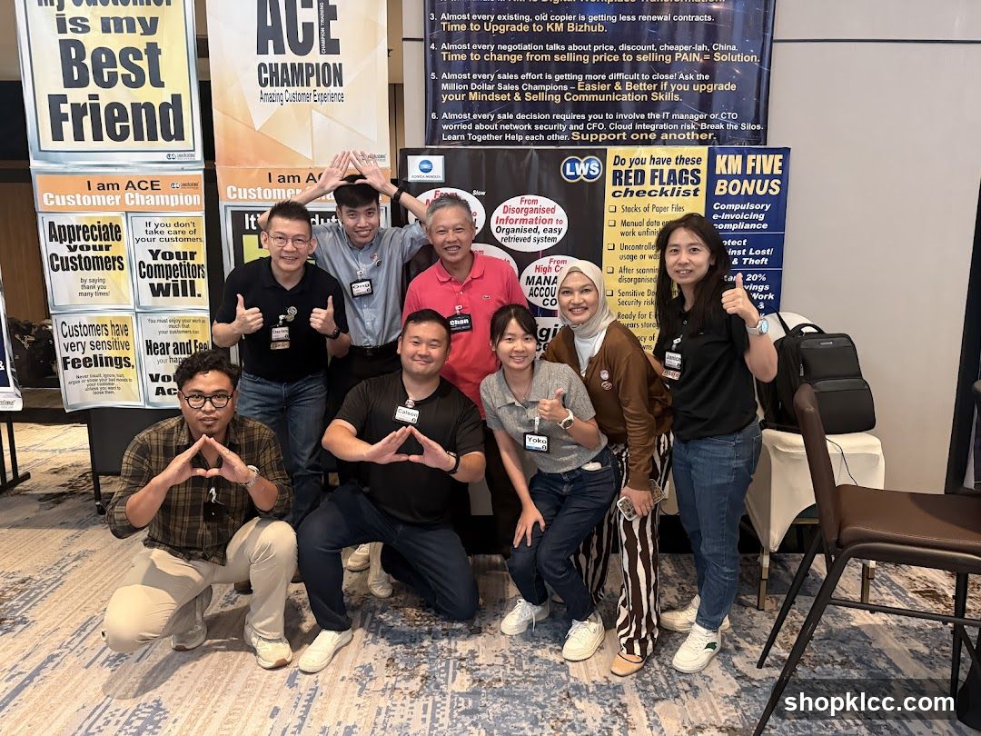 Group Photo with Motivational Posters