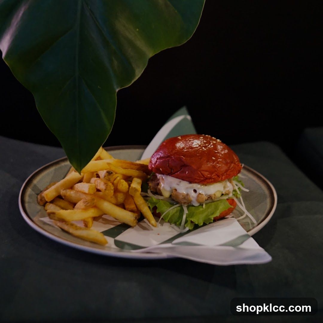 Burger and Fries