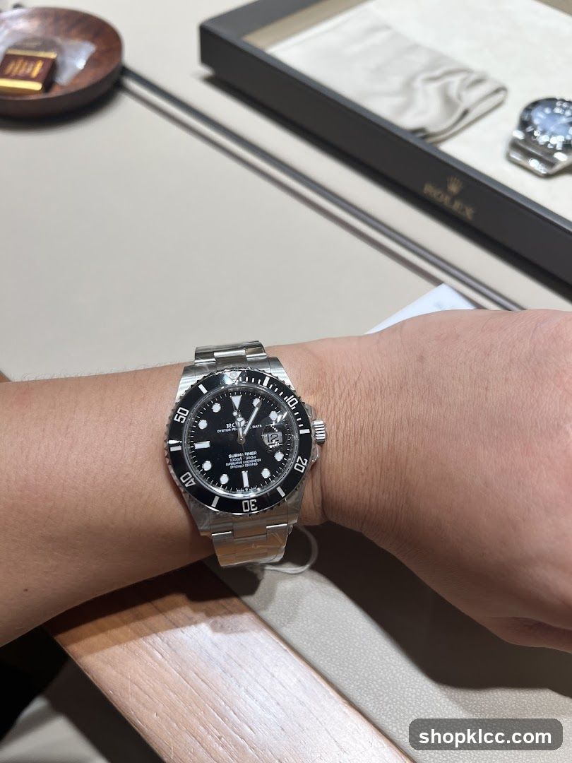 Rolex Watch on Wrist