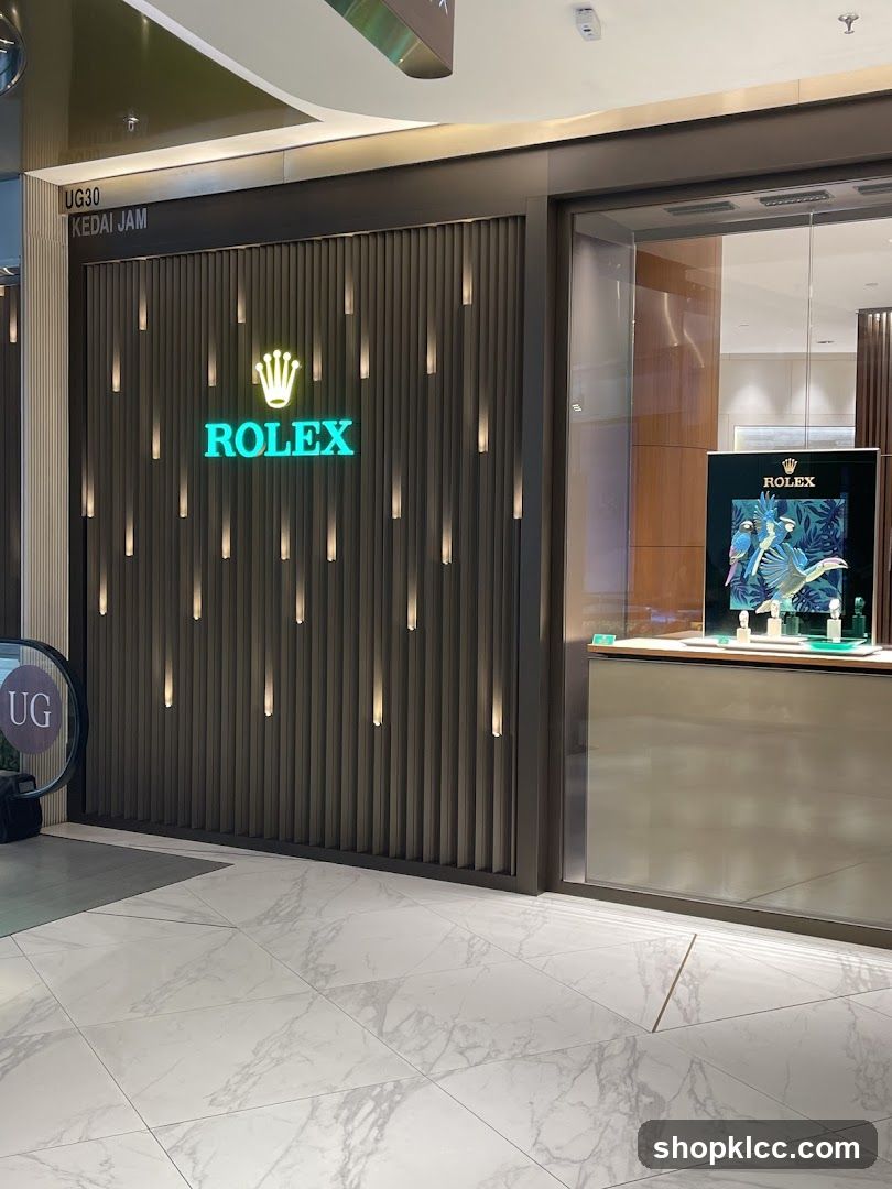 Rolex Storefront