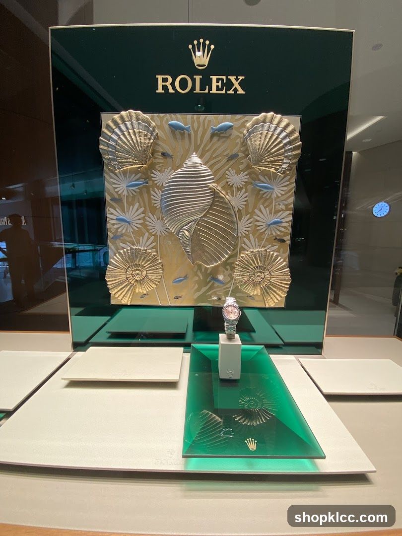 Rolex Display Window