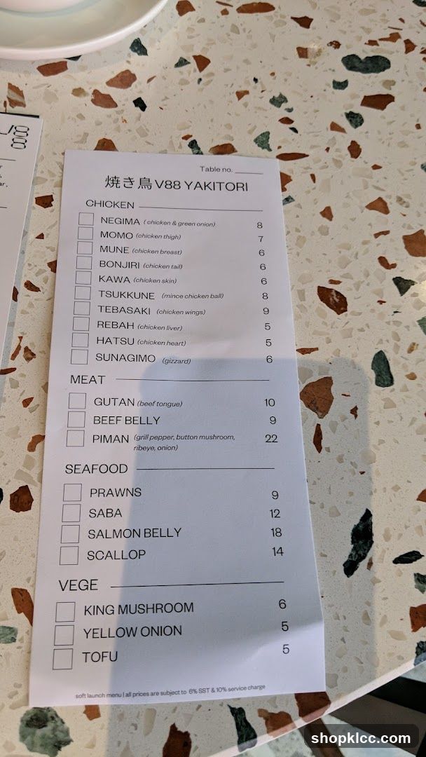 V88 YAKITORI
