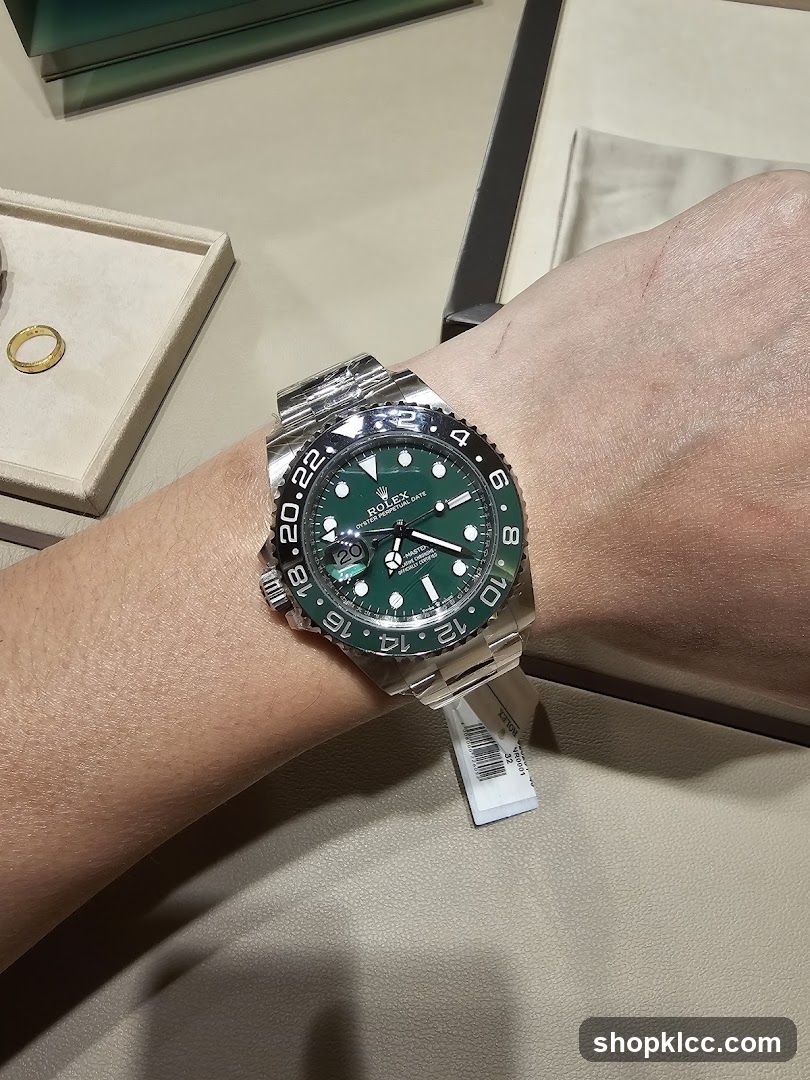 Rolex Watch on Wrist