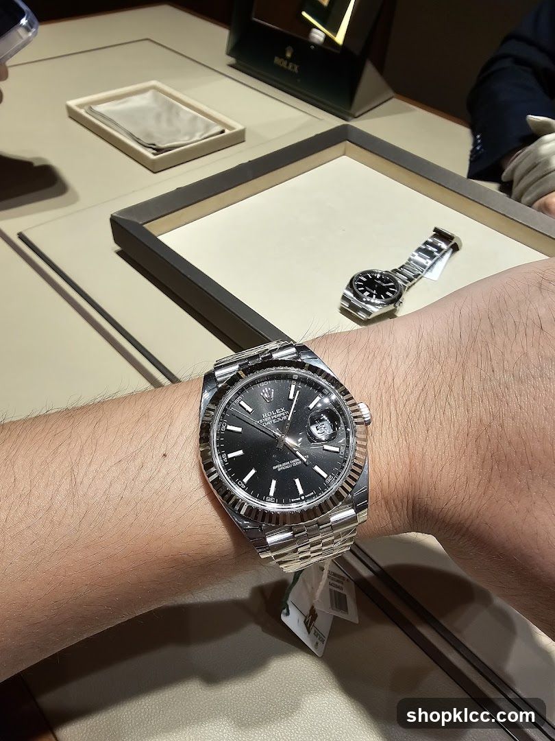 Rolex Watch Display
