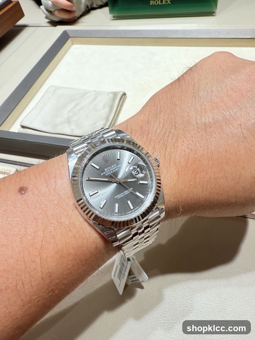 Rolex Watch on Wrist