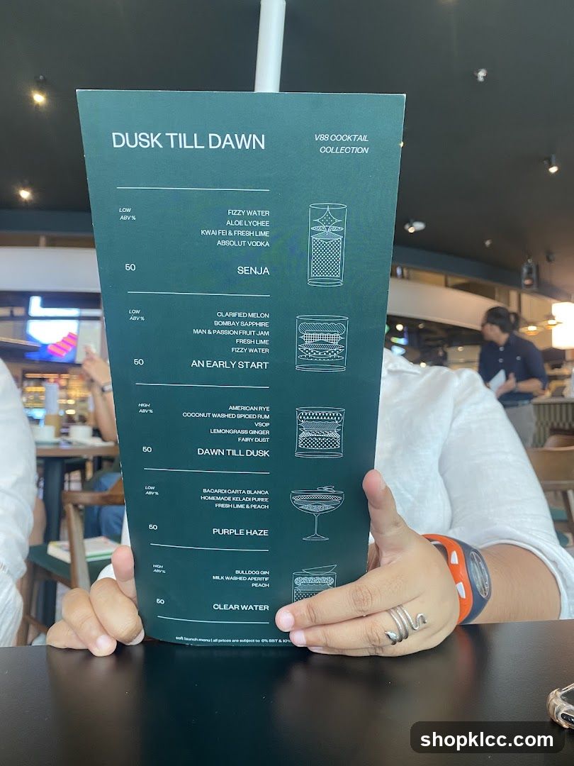 DUSK TILL DAWN V88 COCKTAIL COLLECTION