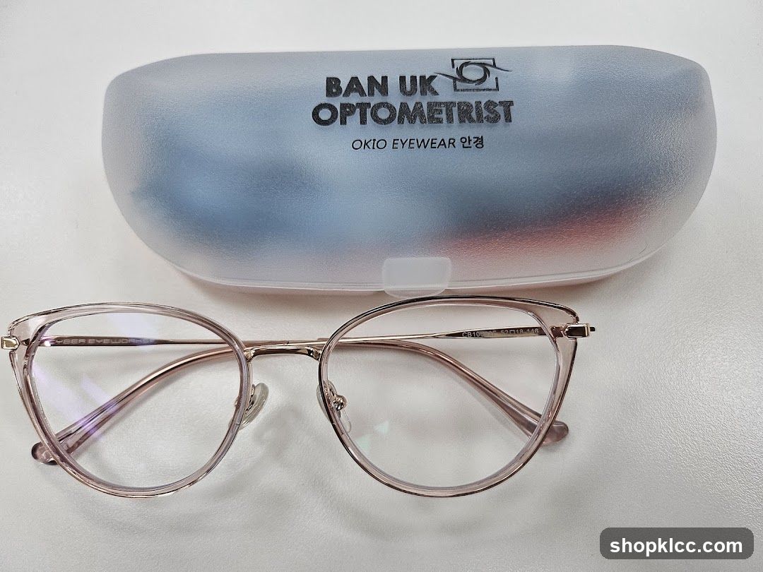 Eyeglasses and Case