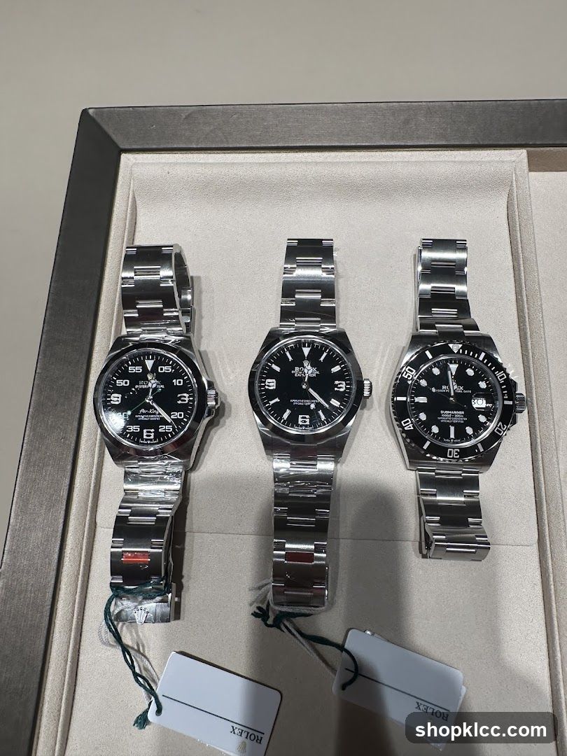Three Rolex Watches