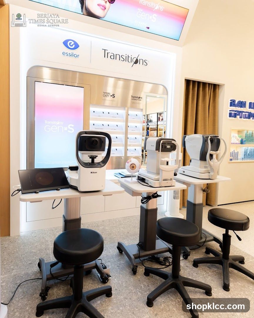 Optometry Equipment Display