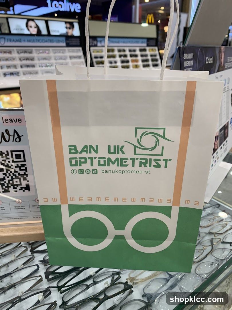 Optometrist Shopping Bag