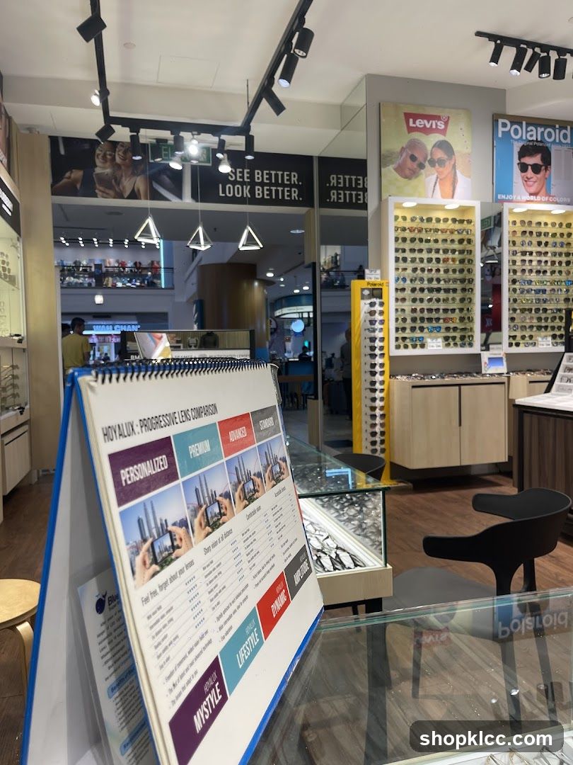 Optical Store Display