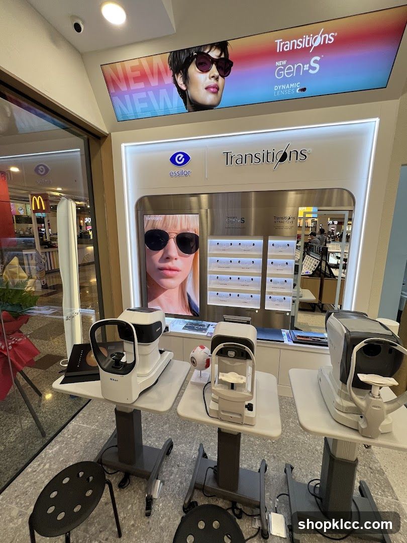 Eye Care Equipment Display