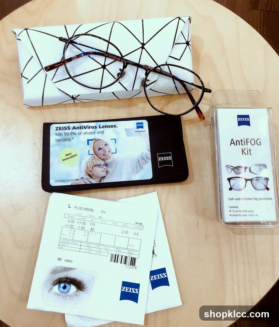 Eyeglass accessories