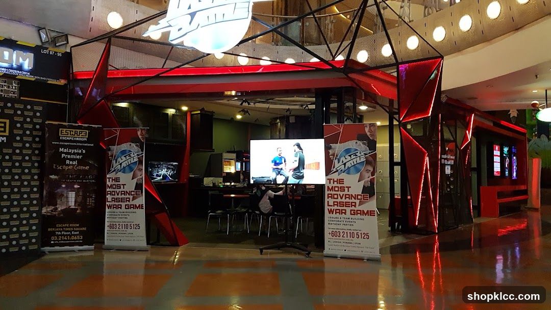 Laser War Game Entrance