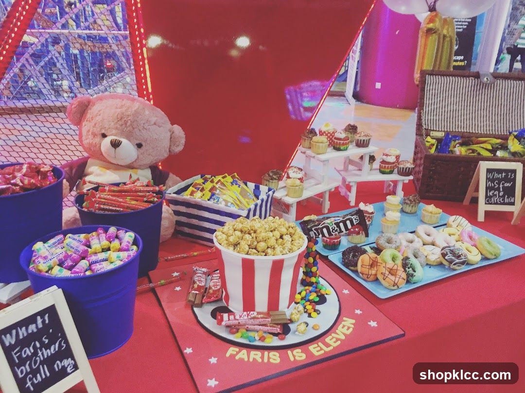 Birthday Party Snack Table
