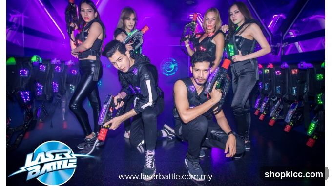 Laser Battle Participants