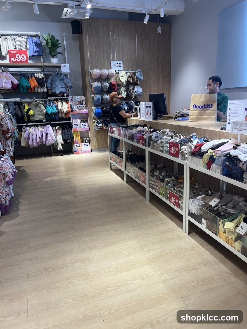 Children's Clothing Store Interior