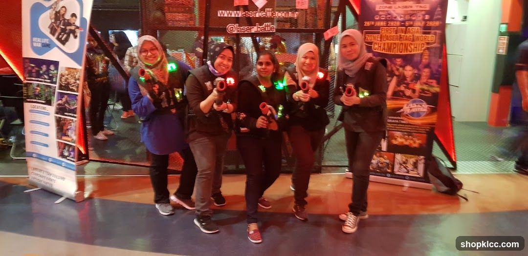 Laser Tag Players