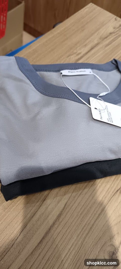 Two folded t-shirts