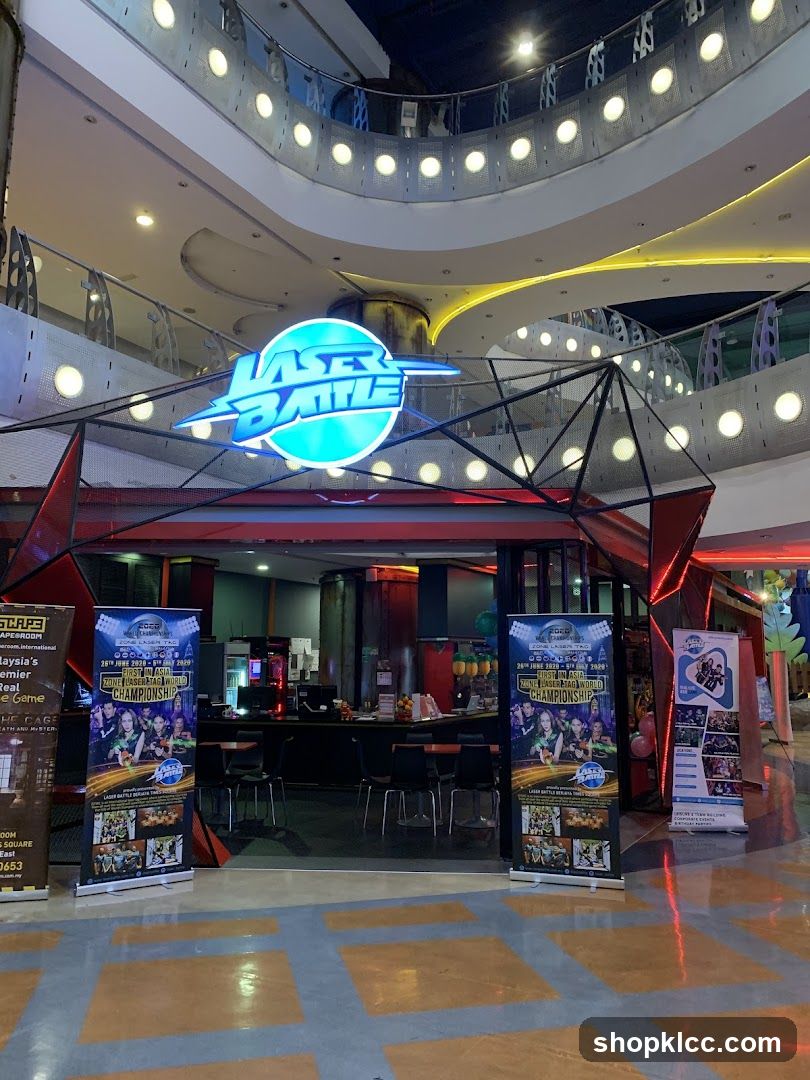 Laser Battle Arena Entrance