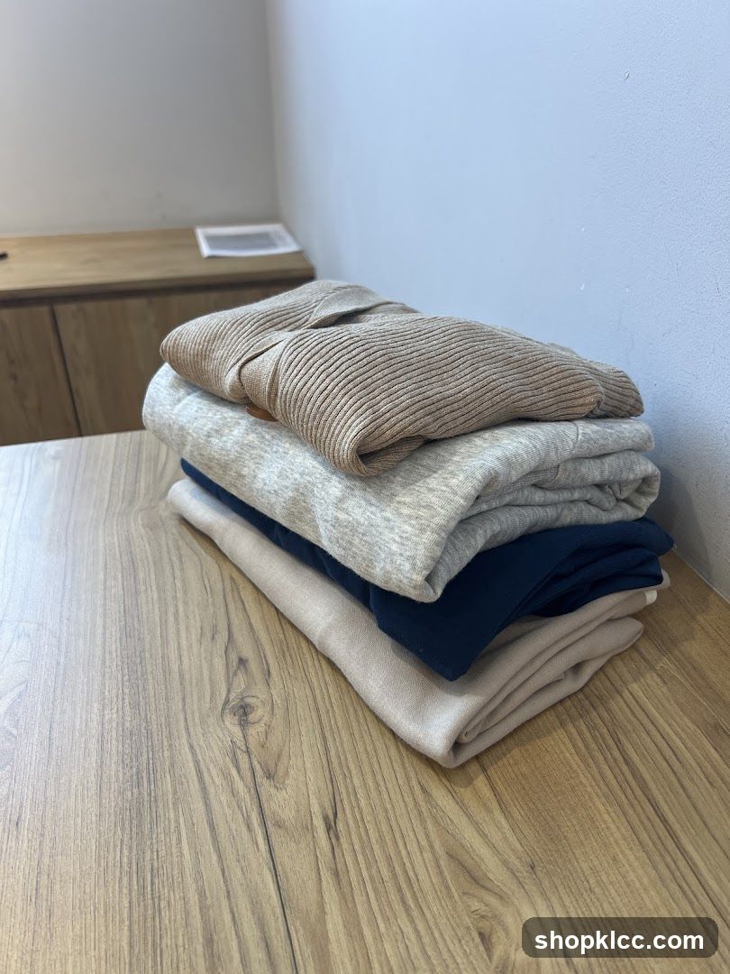 Folded Clothes